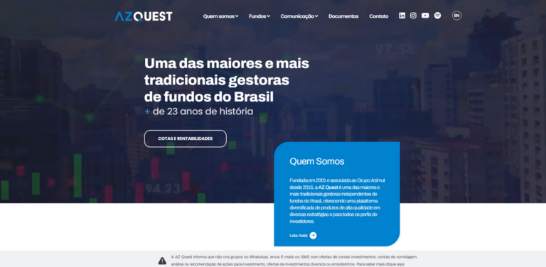 AZ Quest: Leading Independent Fund Manager in Brazil