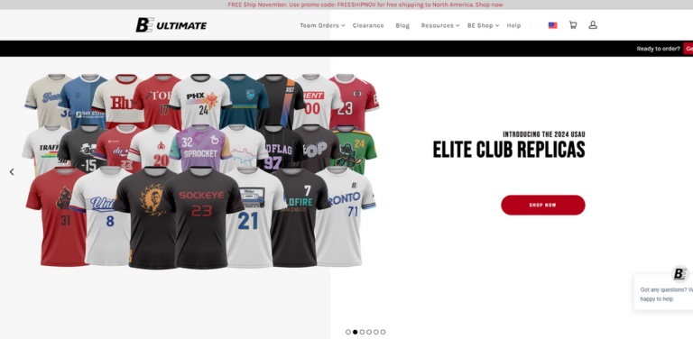 BE Ultimate Apparel: Custom Sports Apparel for Every Athlete