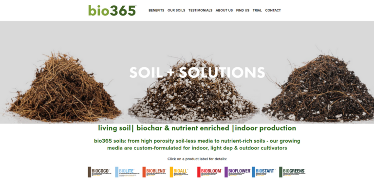 bio365: Specialized Growing Media for Sustainable Agriculture