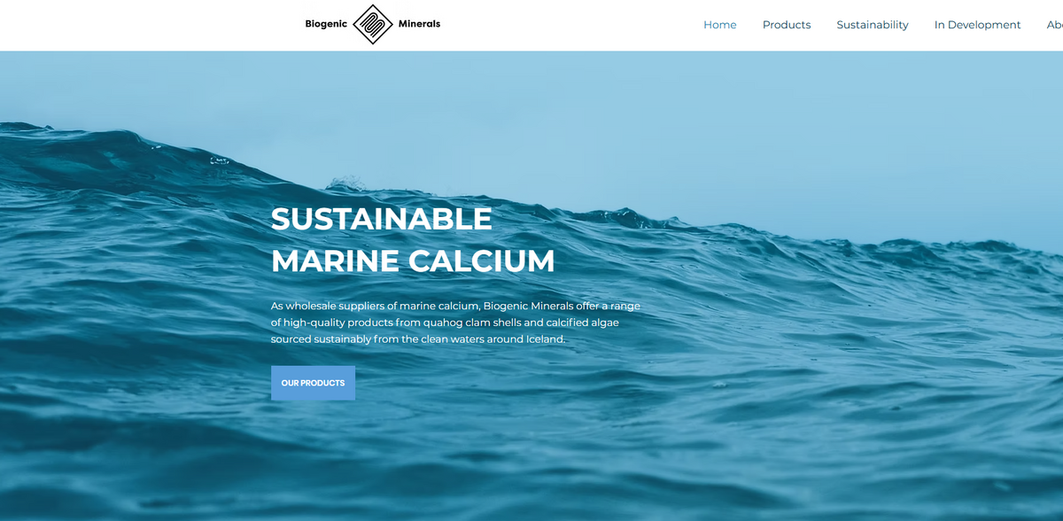 sustainable marine calcium