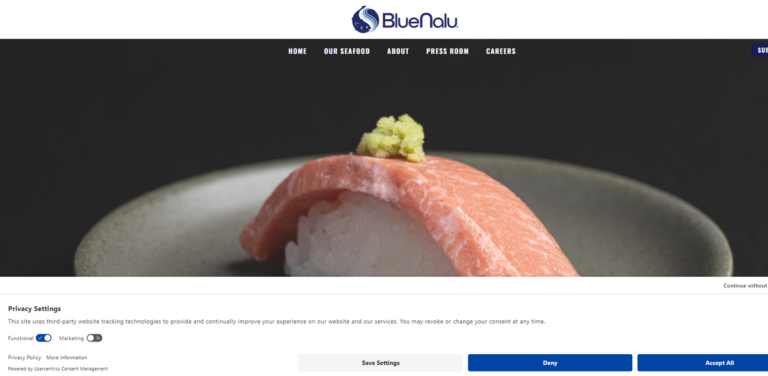 BlueNalu: Cell-Cultured Seafood for a Sustainable Future