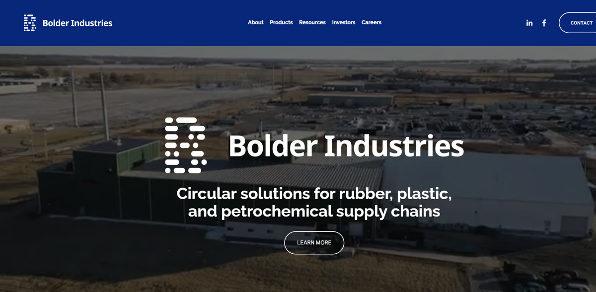 Bolder Industries sustainable solutions