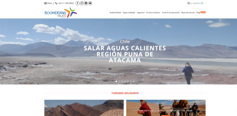 Boomerang Viajes: A Travel Agency Committed to Sustainable Tourism
