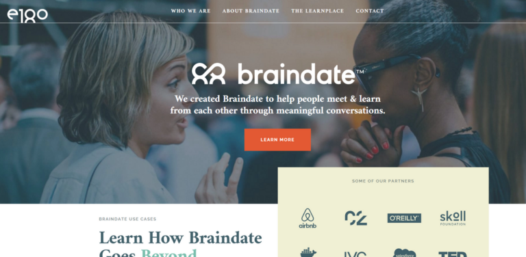 Braindate: Connecting People Through Meaningful Conversations