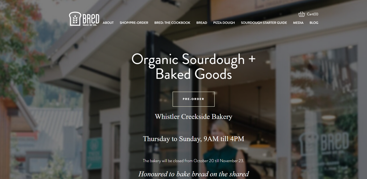 BReD Organic Vegan Sourdough Bakery