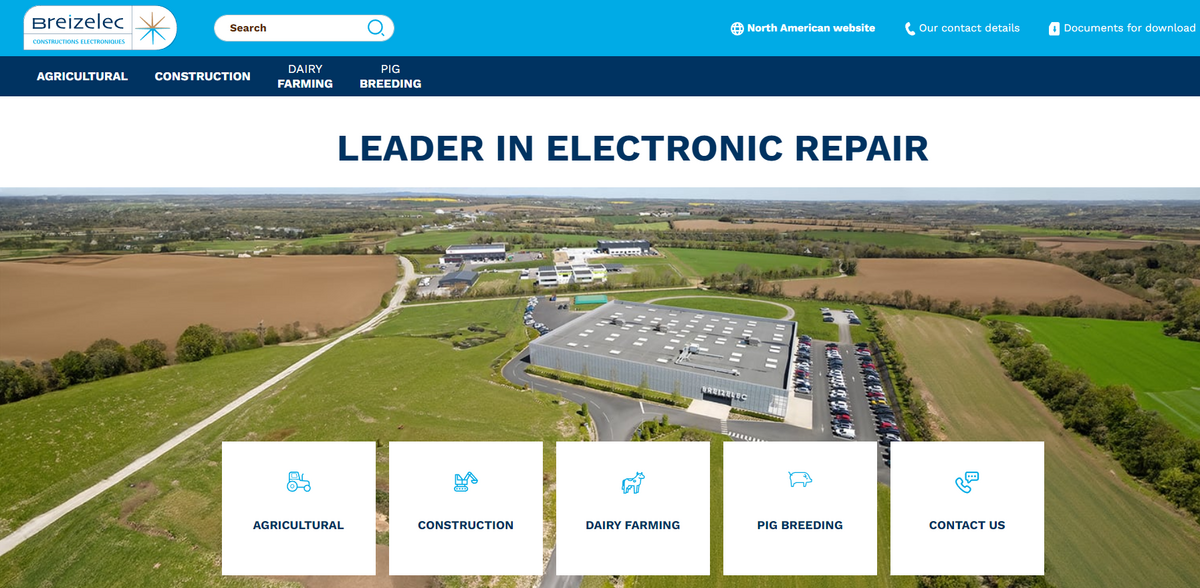 electronic repair for agriculture
