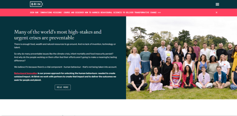 Brink Foundation: Addressing Global Challenges Through Innovative Solutions