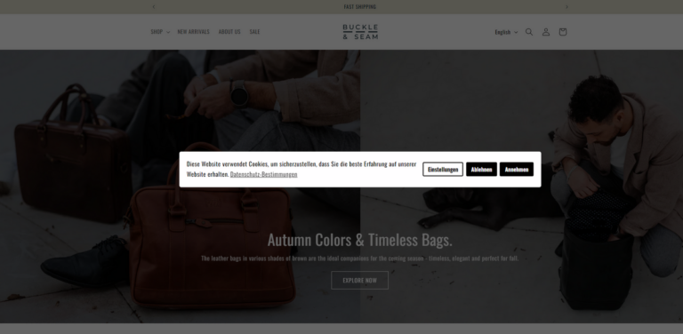 Buckle & Seam: High-Quality Leather Bags with a Social Impact