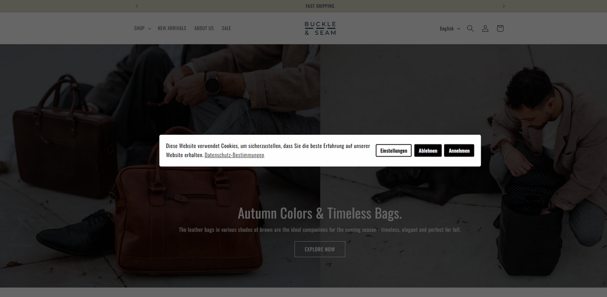 Buckle & Seam: High-Quality Leather Bags with a Social Impact