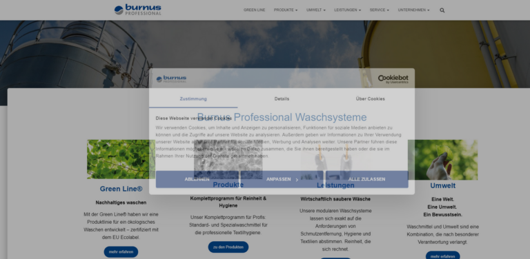 BURNUS PROFESSIONAL WASHING SYSTEMS: Sustainable Washing Solutions for Commercial Laundries