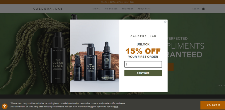 Caldera + Lab: Innovative Skincare with a Commitment to Sustainability