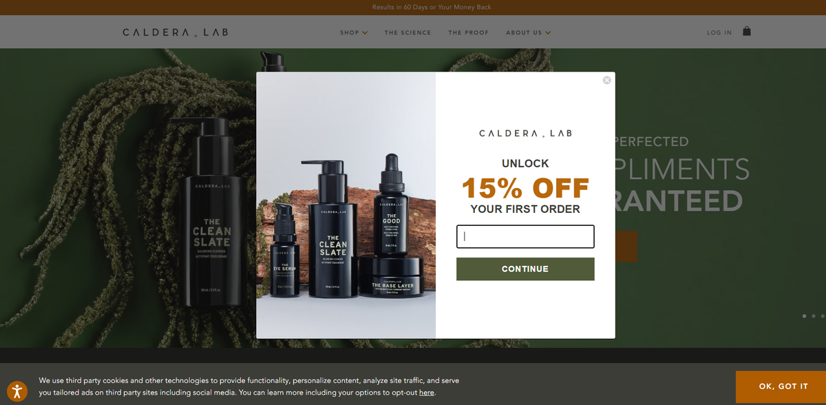 Caldera + Lab skincare