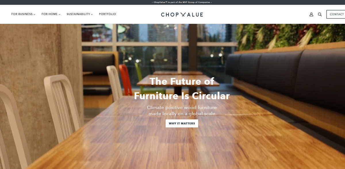 sustainable furniture