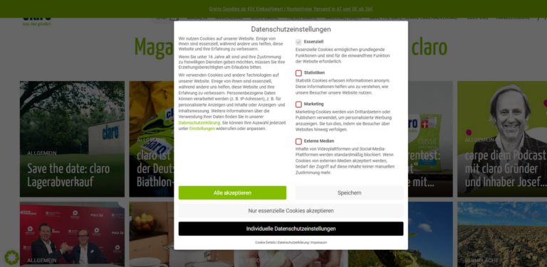CLARO Online Shop: Your Destination for Sustainable Cleaning Solutions