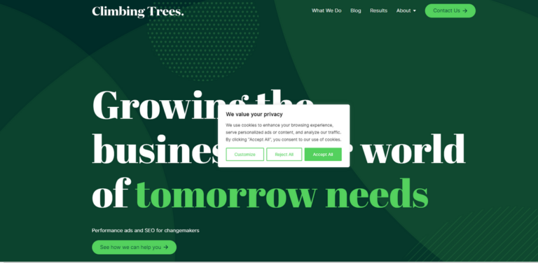 Climbing Trees: Transforming Digital Marketing with Ethical Practices