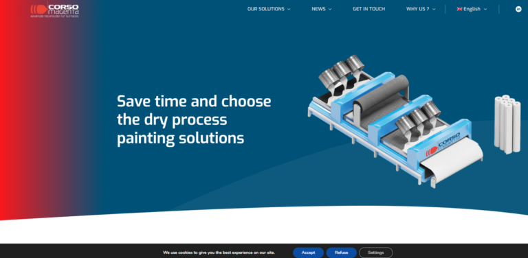Corso Magenta: Innovative Dry Paint Solutions for Diverse Industries