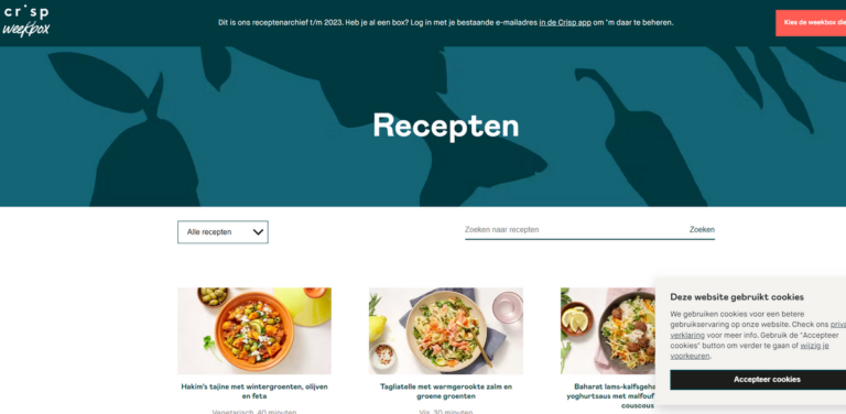 Crisp: Your Go-To Recipe Archive for Fresh and Healthy Meals