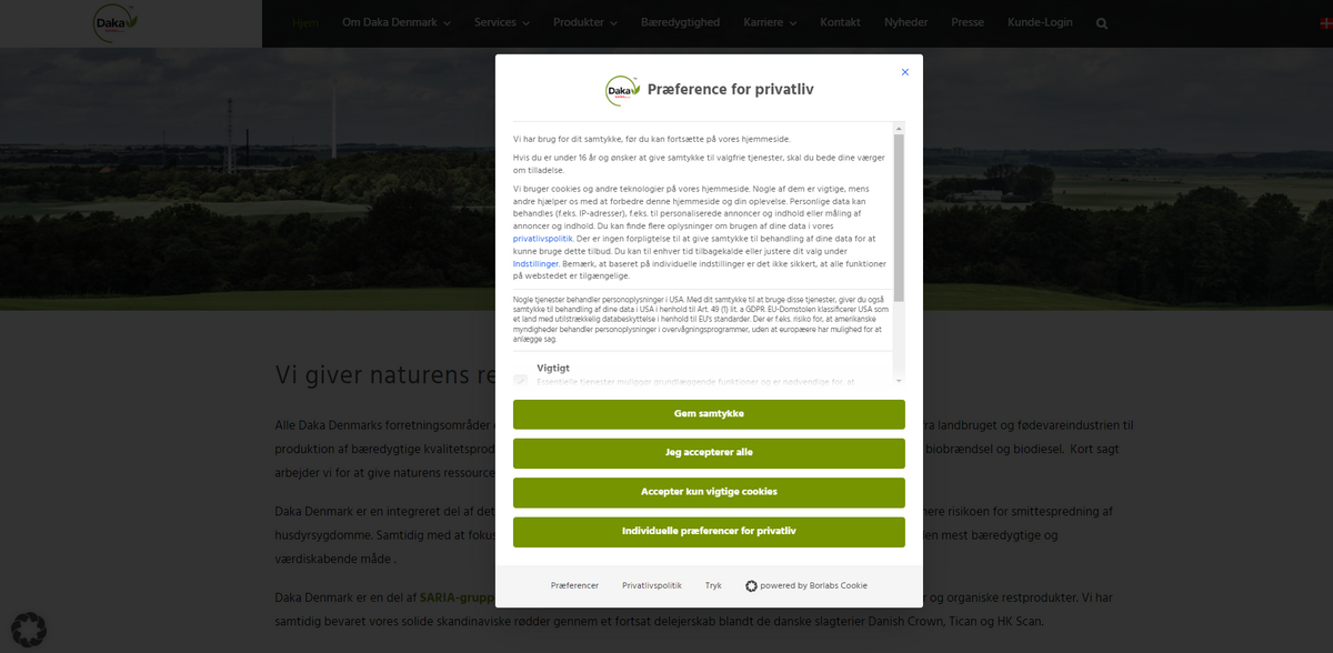 Daka Denmark sustainable recycling