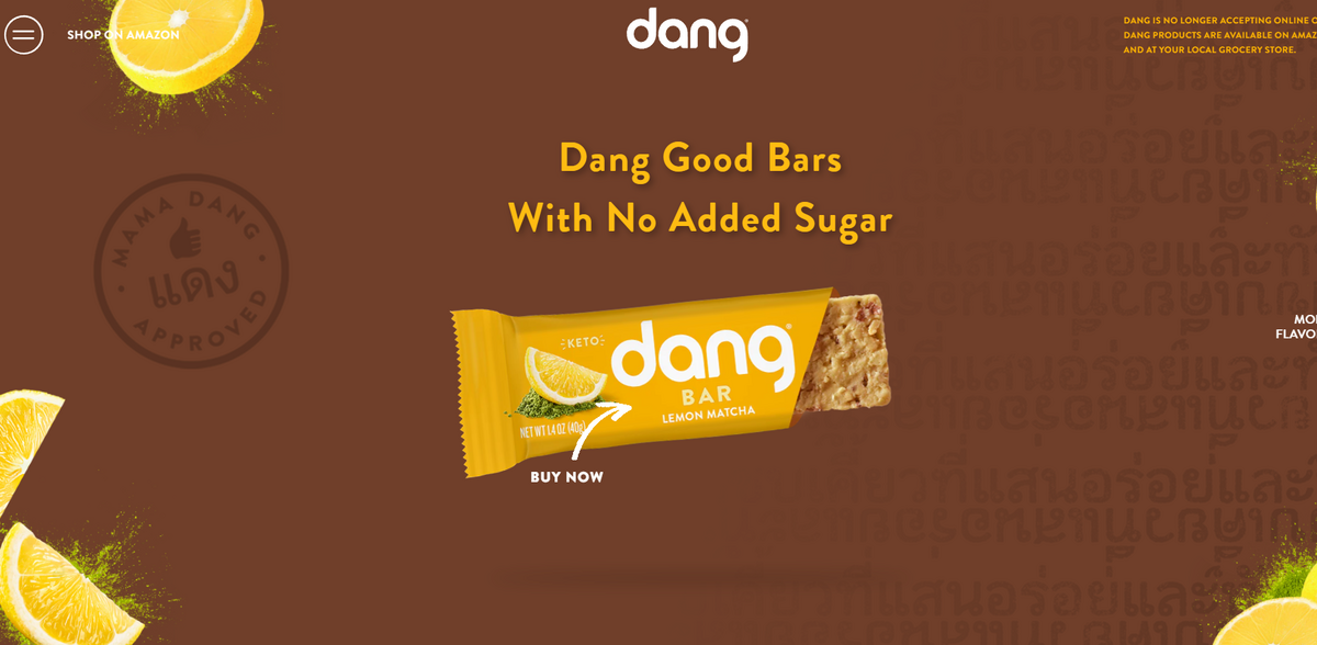Dang Foods snacks