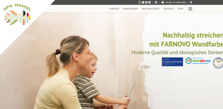 DPM Mashel: Sustainable Wall Paint Solutions for Healthier Living