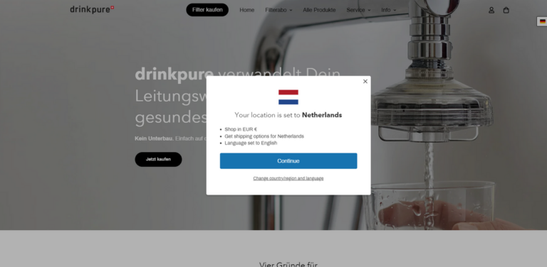 DrinkPure COM: Effortless Tap Water Filtration for Healthier Living