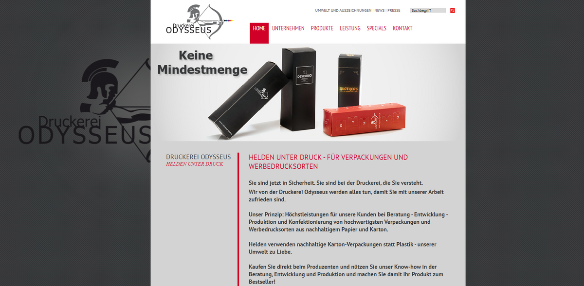Druckerei Odysseus printing services