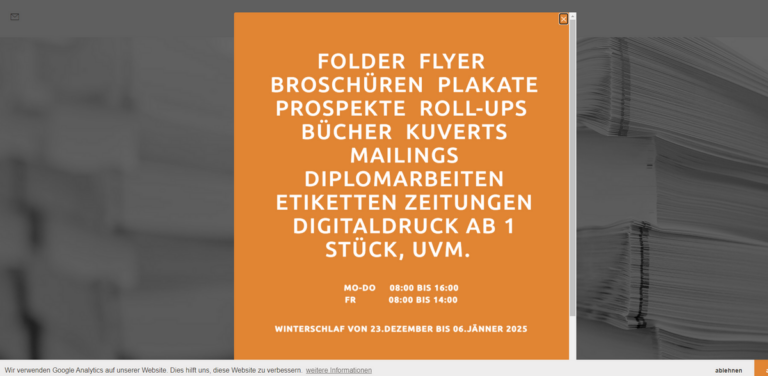 Druckzentrum Eisenstadt: A Legacy of Quality Printing Services
