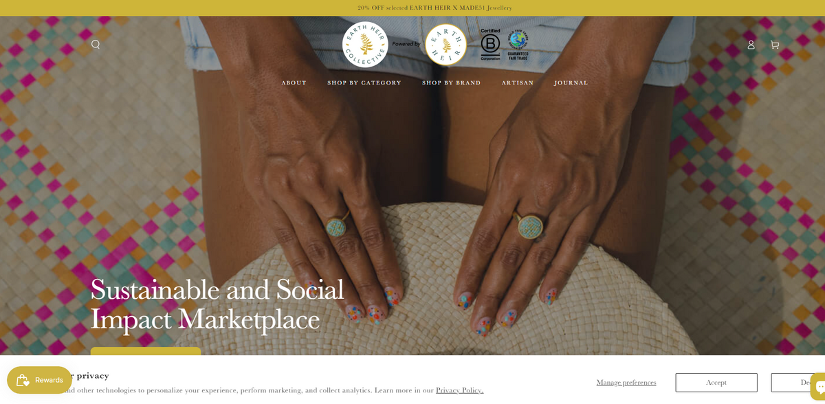 Earth Heir sustainable products