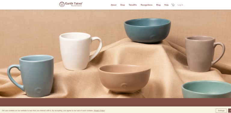 Earth Tatva: Transforming Ceramic Waste into Sustainable Products