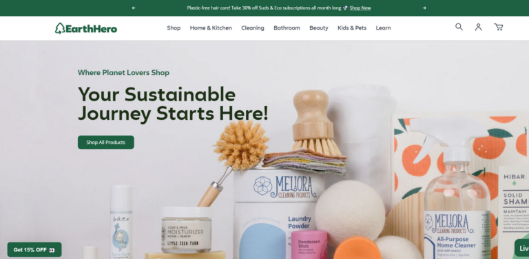 EarthHero: Your Go-To Marketplace for Sustainable Products