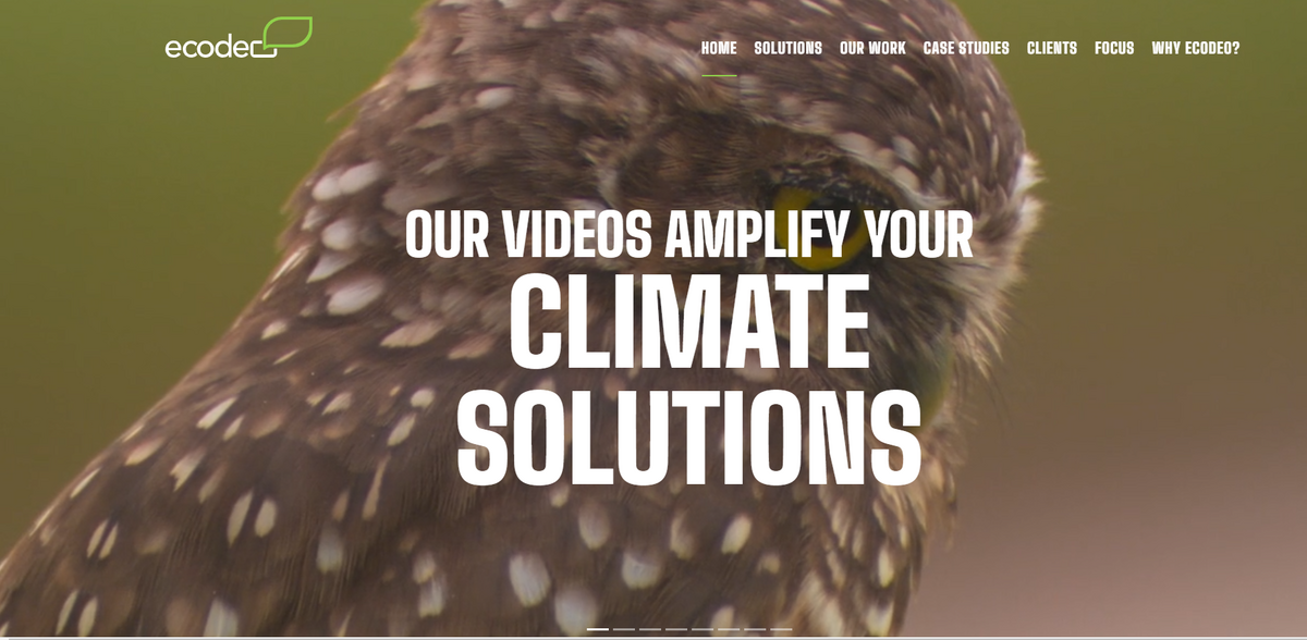 climate solutions video production