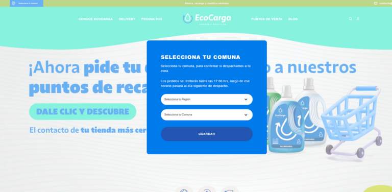 EcoCarga: A Sustainable Solution for Cleaning Product Refills