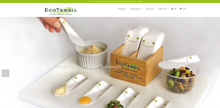 EcoTensil: Eco-Friendly Disposable Cutlery for Sustainable Living
