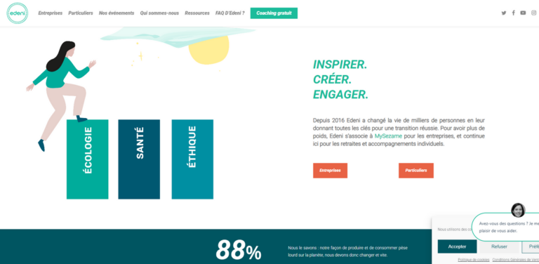 Edeni: Empowering Sustainable Change Through Tailored Workshops and Support