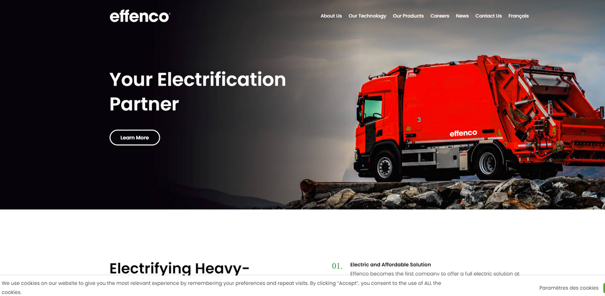 Effenco electrification solutions