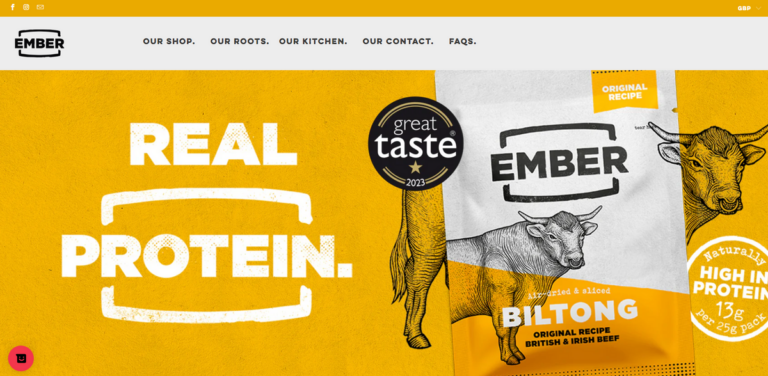 Ember Snacks: Authentic Protein Snacks Crafted with Care