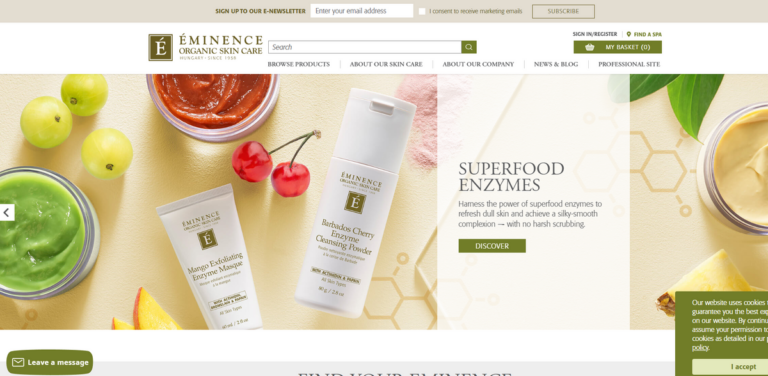 Eminence Organic Skin Care: Embracing Natural Beauty with Sustainable Practices