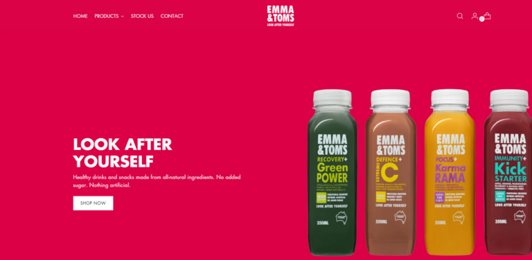 Emma and Tom’s: Healthy Drinks and Snacks Made from All-Natural Ingredients