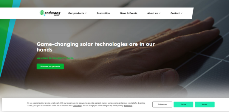 Endurans® Solar: Innovative Solutions for Sustainable Solar Energy
