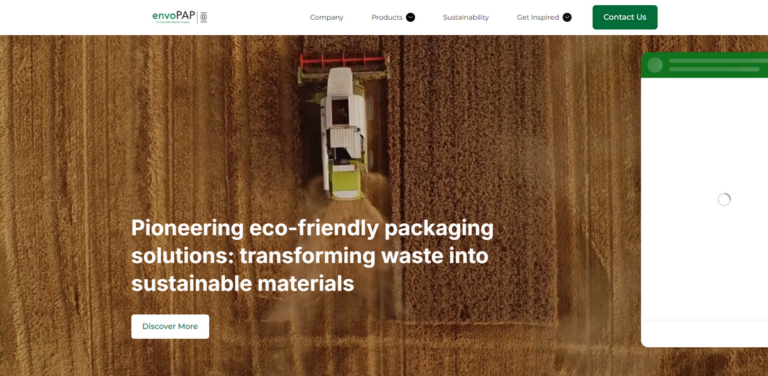 envoPAP: Transforming Agricultural Waste into Sustainable Packaging Solutions