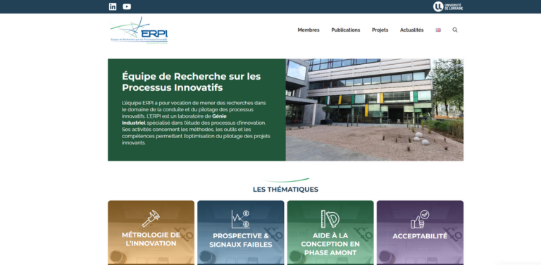 ERPI Research Team on Innovative Processes: Enhancing Management of Innovation