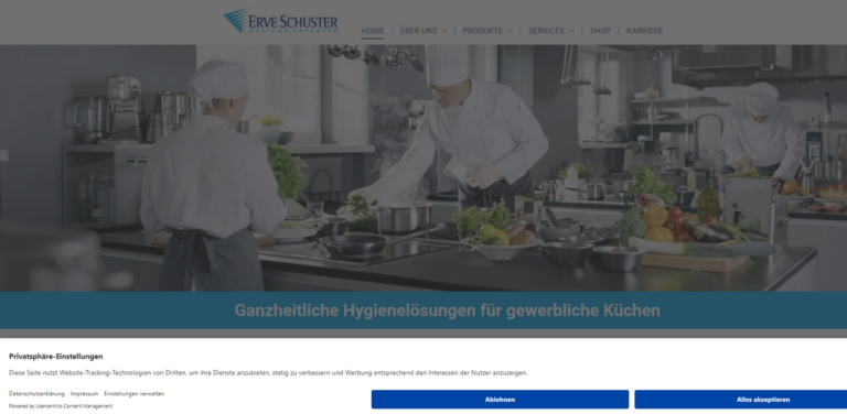 Erve Schuster: Your Partner for Effective Cleaning and Hygiene Solutions
