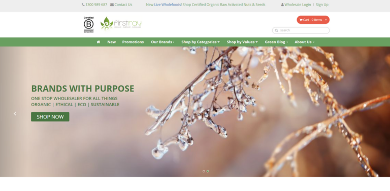 First Ray: Your Source for Organic and Sustainable Food Products