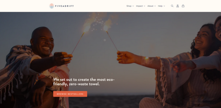 FiveADRIFT: Creating Sustainable Textiles for a Plastic-Free Ocean