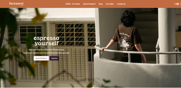 Foreword Coffee: Specialty Coffee with a Social Impact