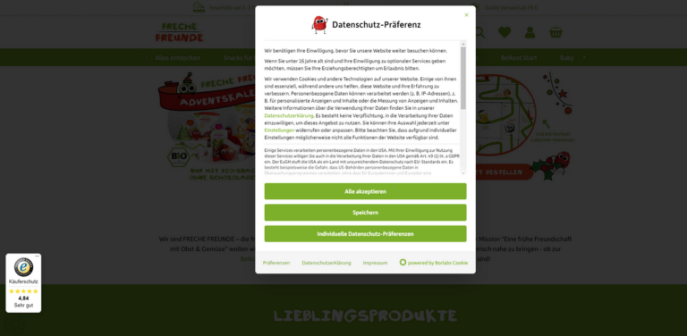 Freche Freunde: Organic Snacks for Kids Delivered to Your Doorstep