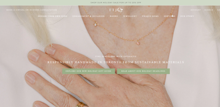 FTJCo: Unique Sustainable Jewellery Crafted in Toronto