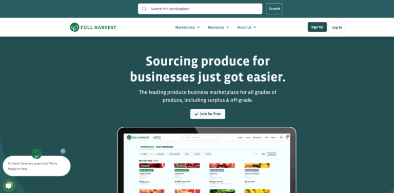 Full Harvest: Connecting Buyers and Sellers in the Produce Marketplace