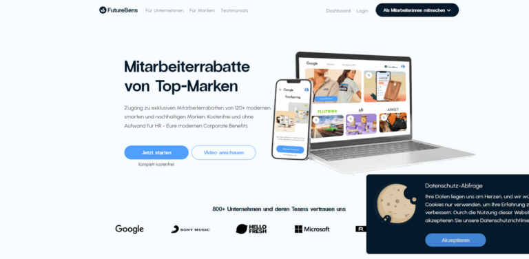 FutureBens: Exclusive Employee Discounts from Sustainable Brands