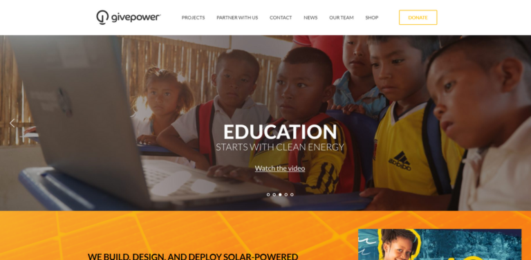 GivePower: Delivering Solar-Powered Solutions for Clean Water and Energy